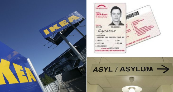 Ikea, Asylsökande, Asyl